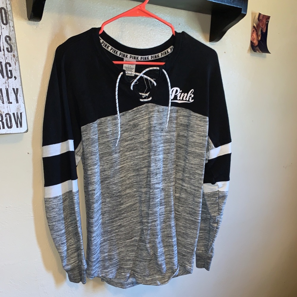 PINK crew sweater